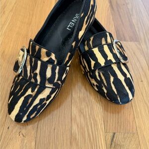 Vaneli Women's Black and Tan Loafers